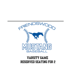 Varsity Game Reserved Seating